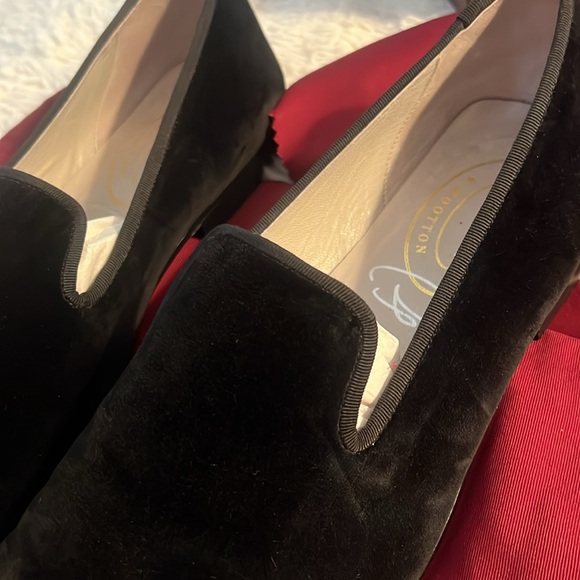 Men's Stubbs and Wooten black velvet loafers - Picture 7 of 9